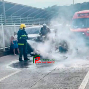 Accidente fatal en el Puente de la Amistad: una mujer fallecida y dos heridos