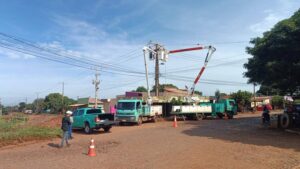 Anuncian cortes programados de la ANDE para este sábado en Pedro Juan Caballero