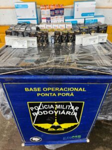 Incautan cargamento de medicamentos ilegales valuado en más de 120.000 reales en Ponta Porã