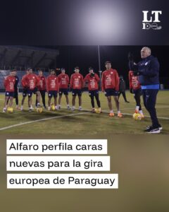 La selección de Paraguay empieza a estructurarse para su gira europea