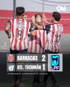 VICTORIA DE BARRACAS Y EMPATE DE HURACÁN ANTE ALDOSIVI