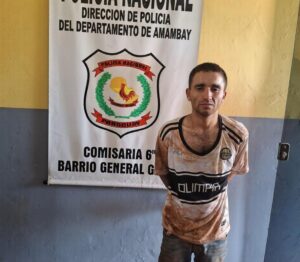 Joven que recientemente salió de la cárcel es detenido por el hurto de una motocicleta en PJC