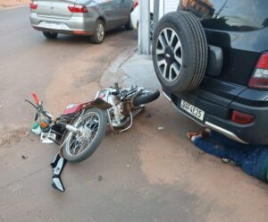 Motociclista fallece tras choque contra camioneta en Pedro Juan Caballero