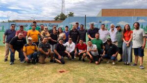 Periodistas de Pedro Juan Caballero celebran su día con un ameno almuerzo de confraternidad