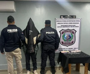Detienen a alias «Gallo» con varias dosis de crack en Pedro Juan Caballero
