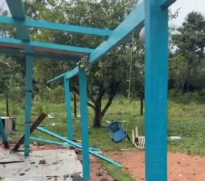Aumentan a catorce las familias afectadas por un fuerte temporal en Capitán Bado