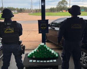 Polícia apreende 31 quilos de pasta base de cocaína em Ponta Porã 