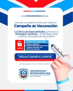 💉 ¡Gran Campaña de Vacunación en Pedro Juan Caballero! 💉