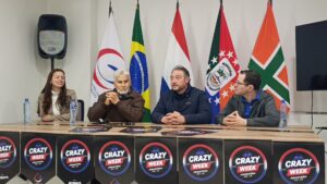 CONFERENCIA DE PRENSA EN LA CÁMARA DE INDUSTRIA Y COMERCIO DE PEDRO JUAN CABALLERO