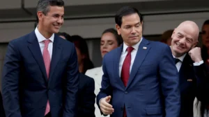 Santiago Peña y Marco Rubio se reúnen tras ver juntos el partido del Mundial 2026
