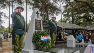 Guerra del Chaco: Inauguran mausoleo para honrar memoria de Pastora Céspedes y su hijo soldado