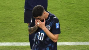 Miguel Almirón, suspendido un partido