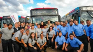 Gobierno incorpora nuevos buses eléctricos que operarán en el área metropolitana