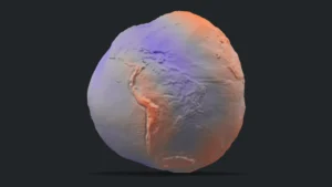 NASA muestra con un modelo 3D que la Tierra no es una esfera perfecta, sino un geoide irregular