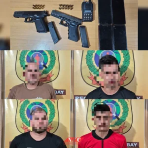 Cuatro detenidos tras persecución policial e incautación de armas en Pedro Juan Caballero