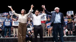 Cómo la oposición a Israel y el costo de la vida están impulsando a los candidatos más de izquierda del Partido Demócrata en EE.UU.