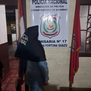 🚔 La Policía Nacional detuvo en Zanja Pytã al presunto autor del asesinato de un cuidador ocurrido tras una ronda de tragos.