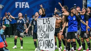 “Las Malvinas son argentinas”: El mensaje del festejo tras eliminar a Inglaterra