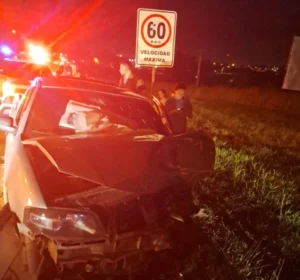Choque frontal sobre la Ruta PY05 deja varios heridos y daños materiales