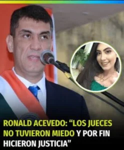 Justicia y condenas históricas: Ronald Acevedo afirma que el fallo por el cuádruple homicidio brinda «un poco de paz»