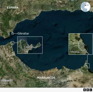 En gráficos: cómo son los 8 km de frontera entre España y Marruecos en Ceuta, foco de tensión migratoria de la Unión Europea