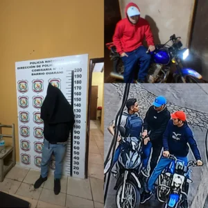 PJC: Joven se presentó en una comisaría para negar vinculación en robo de motocicleta y terminó detenido