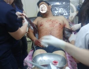 Hombre resulta herido de gravedad tras ataque con arma blanca en Fracción Reyes Católicos