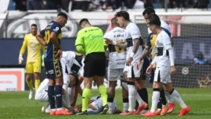 Pablo Sánchez habla de “decisiones medio extrañas del árbitro”