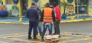 Municipalidad de Pedro Juan Caballero retira cuestionada «rotondita» tras reclamos ciudadanos