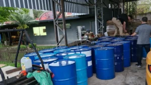 MRA: Fiscalía prosigue con allanamiento y halla más barriles tras incautar tractocamión